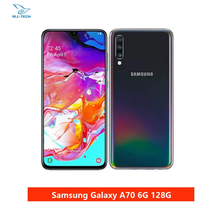Samsung Galaxy A70 6 ГБ 128 NFC 7 "экран капли воды 25 Вт Быстрое зарядное устройство 32 МП