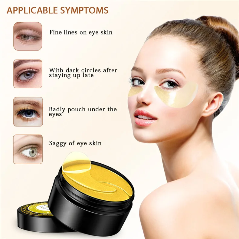 60/120pcs Patches For Eyes Crystal Collagen Moisturizing Green Algae Seaweed Eye Mask Gold Collagen Anti-aging Wrinkle Eye Cream
60/120pcs Patches For Eyes Crystal Collagen Moisturizing Green Algae Seaweed Eye Mask Gold Collagen Anti-aging Wrinkle Eye Cream