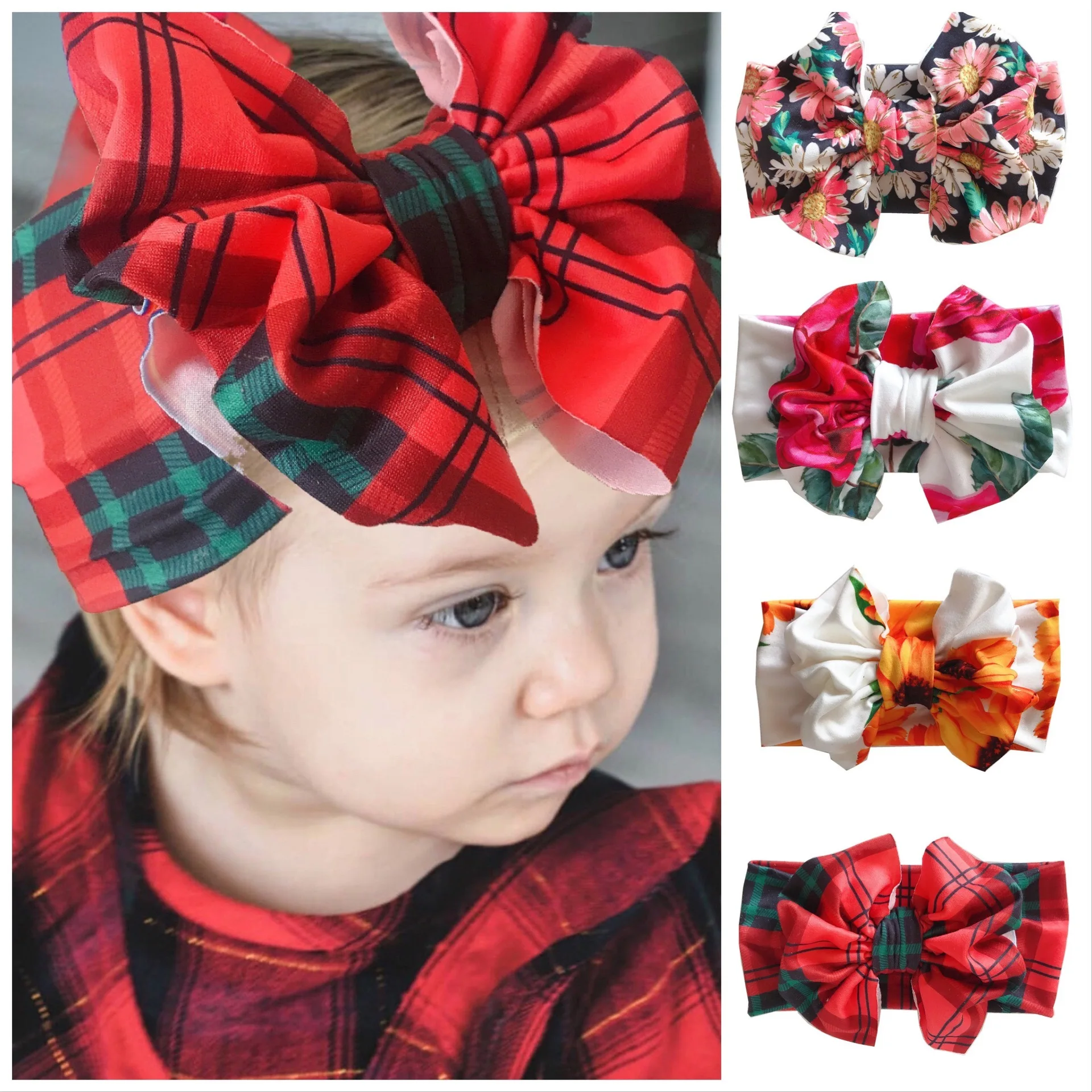 Baby Headdress Big Bowknot Girls Hair Bands Printed Bow Turban Wide Headwear Festival Decoration Photography Props Kids Gifts
Baby Headdress Big Bowknot Girls Hair Bands Printed Bow Turban Wide Headwear Festival Decoration Photography Props Kids Gifts