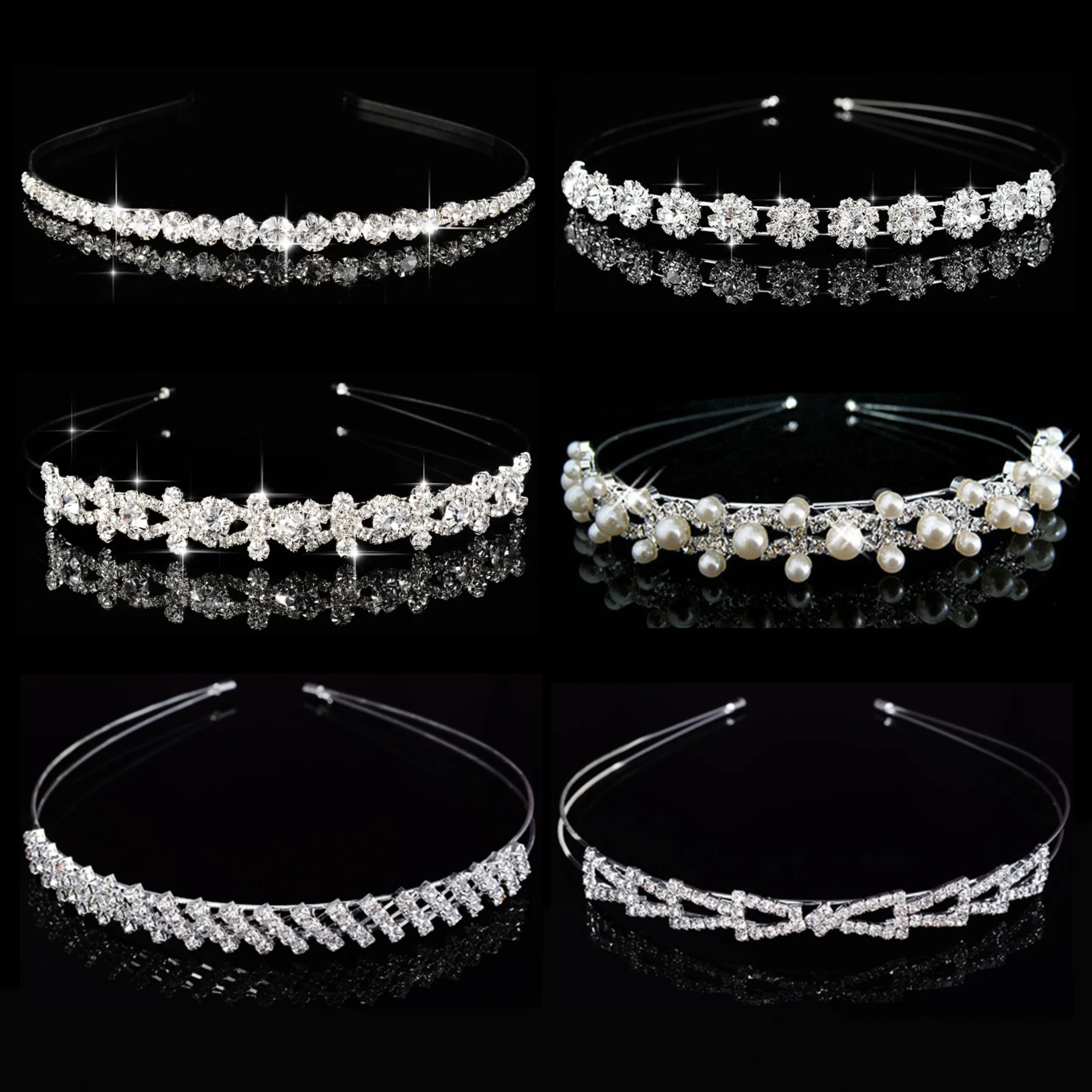 Bridal wedding headband shiny crystal hair accessories girl zircon crown bride bridesmaid headdress wedding accessories
Bridal wedding headband shiny crystal hair accessories girl zircon crown bride bridesmaid headdress wedding accessories