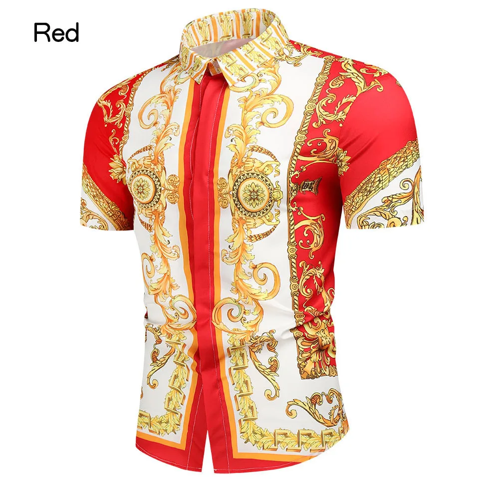 2021 New Men's Shirt Slim Fit Men's Short Sleeve Shirt Hawaii Casual Shirts Male Single-Breasted Letter Printing Clothing
2021 New Men's Shirt Slim Fit Men's Short Sleeve Shirt Hawaii Casual Shirts Male Single-Breasted Letter Printing Clothing