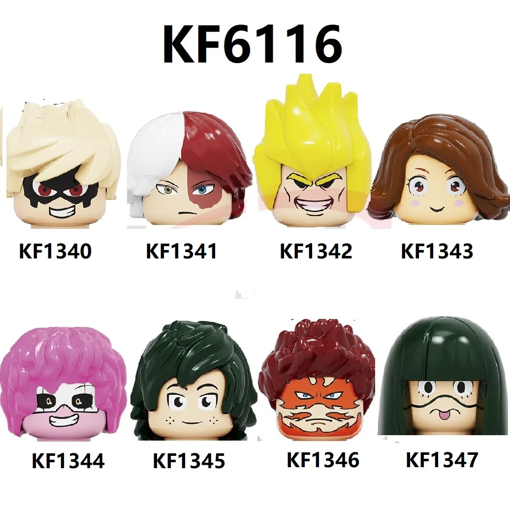 KF6116 Anime My Hero Academia Series Building Blocks Bakugou Katsuki Todoroki Shouto All-Might Endeavour Figures Children Toys
KF6116 Anime My Hero Academia Series Building Blocks Bakugou Katsuki Todoroki Shouto All-Might Endeavour Figures Children Toys