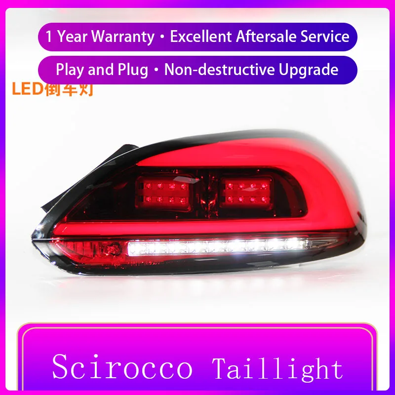 2009-2014 Dynamic turn signal taillight For Volkswagen Scirocco led Tail light Assembly DRL+Turn Signal+Brake+Reverse lights
2009-2014 Dynamic turn signal taillight For Volkswagen Scirocco led Tail light Assembly DRL+Turn Signal+Brake+Reverse lights