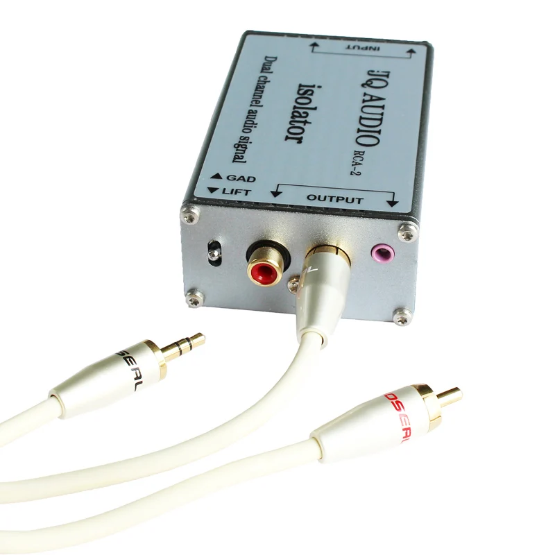 Audio isolator Audio Speaker Current Sound Isolation 3.5 MM RCA Input computer noise isolation T1104
Audio isolator Audio Speaker Current Sound Isolation 3.5 MM RCA Input computer noise isolation T1104