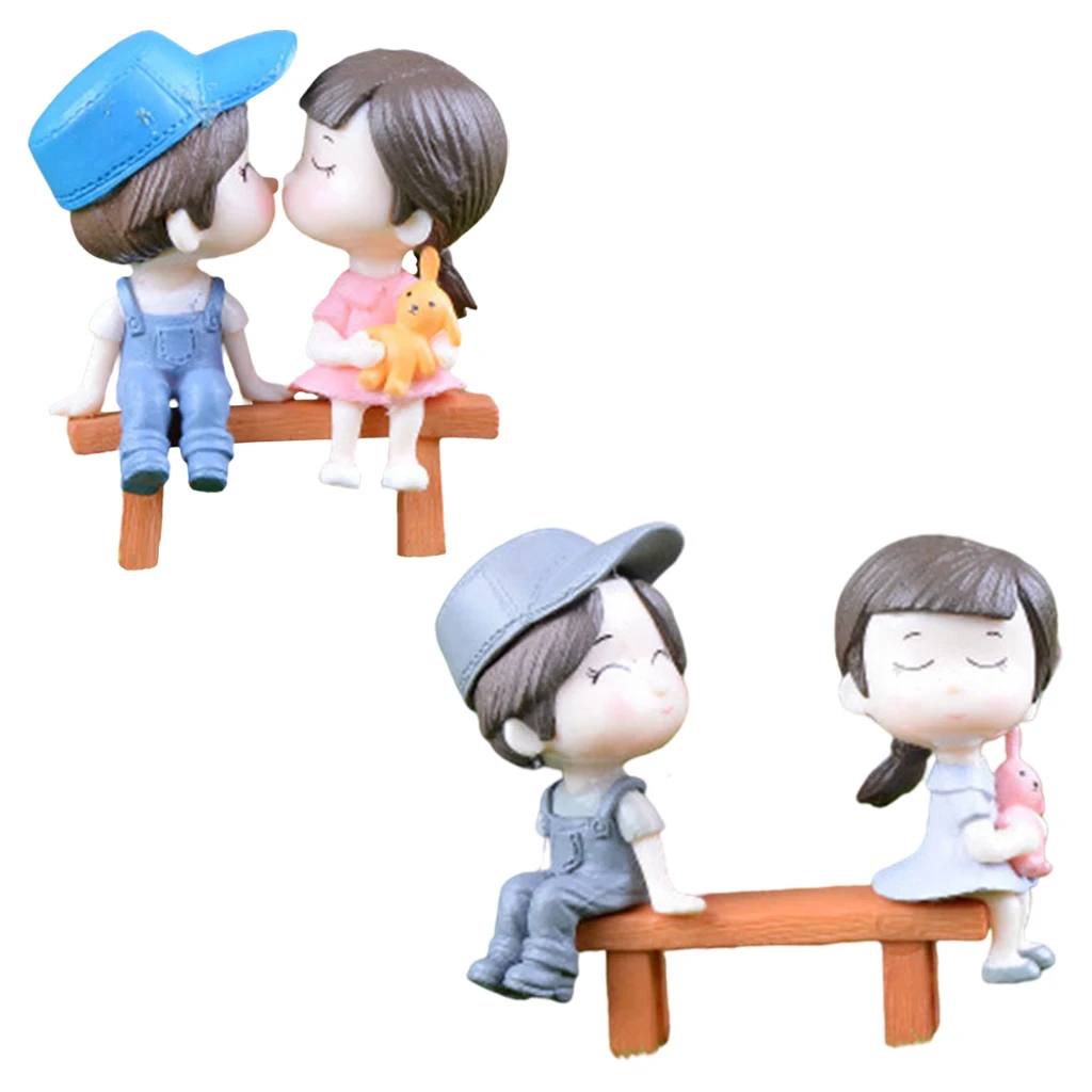 1 Pair Miniature Couples Figurines Ornaments Decorations Lovers Micro Landscape DIY With Stool Lovers Furnishing for Home Decor
1 Pair Miniature Couples Figurines Ornaments Decorations Lovers Micro Landscape DIY With Stool Lovers Furnishing for Home Decor