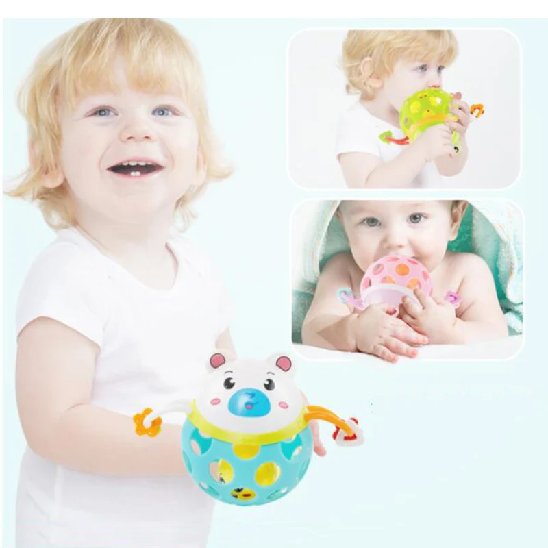 Baby Toys Rattles Kids Educational Toy Grasping Holes Balls For Newborn Crib Stroller Soft Safety Hand Bells Baby Christmas Gift 
Baby Toys Rattles Kids Educational Toy Grasping Holes Balls For Newborn Crib Stroller Soft Safety Hand Bells Baby Christmas Gift