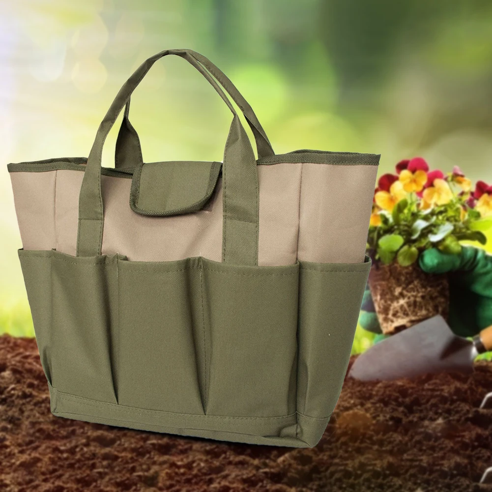 Oxford Canvas Chisel Electrician Toolkit Multi-Pocket Gardening Tools Storage Bag Tote Oxford Cloth Push Button Handbag
Oxford Canvas Chisel Electrician Toolkit Multi-Pocket Gardening Tools Storage Bag Tote Oxford Cloth Push Button Handbag