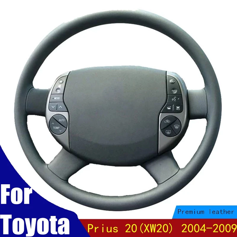 Car Steering Wheel Cover Artificial Leather For Toyota Prius 20(XW20) 2004-2009 Braid Comfortable Four Seasons
Car Steering Wheel Cover Artificial Leather For Toyota Prius 20(XW20) 2004-2009 Braid Comfortable Four Seasons
