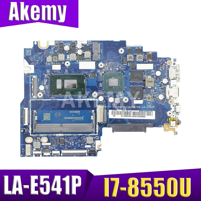 Йога 520-14IKB материнская плата для ноутбука lenovo ideapad 81C8 CIUYA/YB/SA/SB/SD LA-E541P I7-8550U GPU:MX130 2G FRU