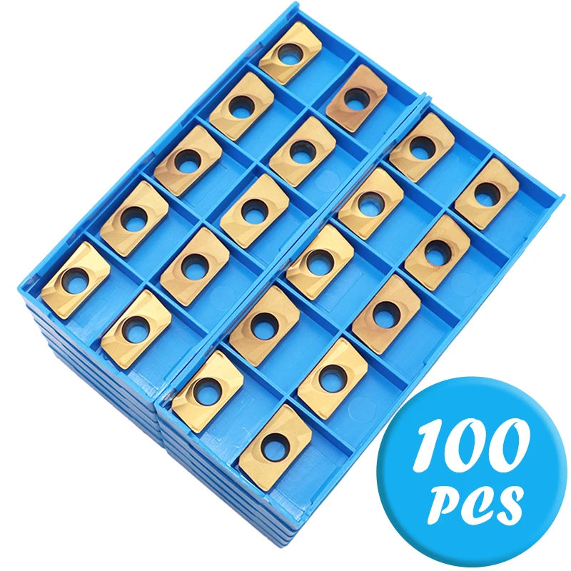 APMT1604 H2 UE6020 100PCS Carbide Inserts APMT 1604 H2 Milling Blade Internal Turning Tool CNC Metal Lathe Cutting Tool Machine
APMT1604 H2 UE6020 100PCS Carbide Inserts APMT 1604 H2 Milling Blade Internal Turning Tool CNC Metal Lathe Cutting Tool Machine