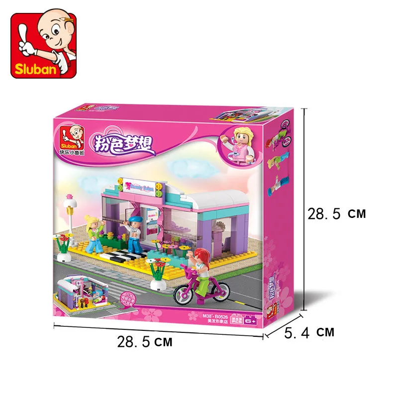 Happy SLuban Pink Dream-Hairdressing Image Shop Children's Assembled Building Block Barber Minifigures Toy Cute Gift For Kids
Happy SLuban Pink Dream-Hairdressing Image Shop Children's Assembled Building Block Barber Minifigures Toy Cute Gift For Kids