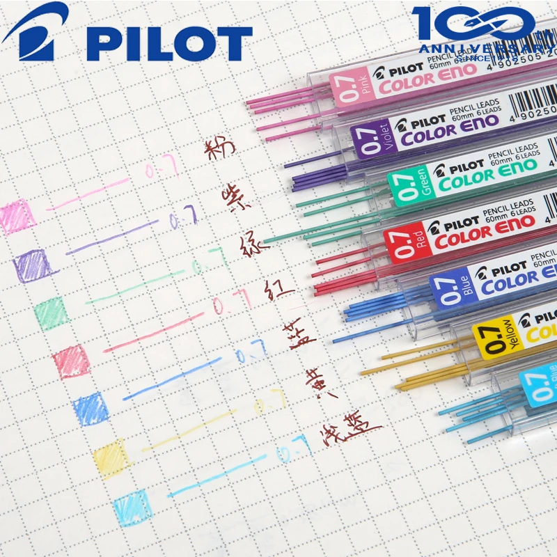 1PCS PILOT Color Pencil Lead PLCR-7 Water-soluble Painting Automatic Activity Pencil Refill 0.7mm for HCR-197 Automatic Pencil
1PCS PILOT Color Pencil Lead PLCR-7 Water-soluble Painting Automatic Activity Pencil Refill 0.7mm for HCR-197 Automatic Pencil