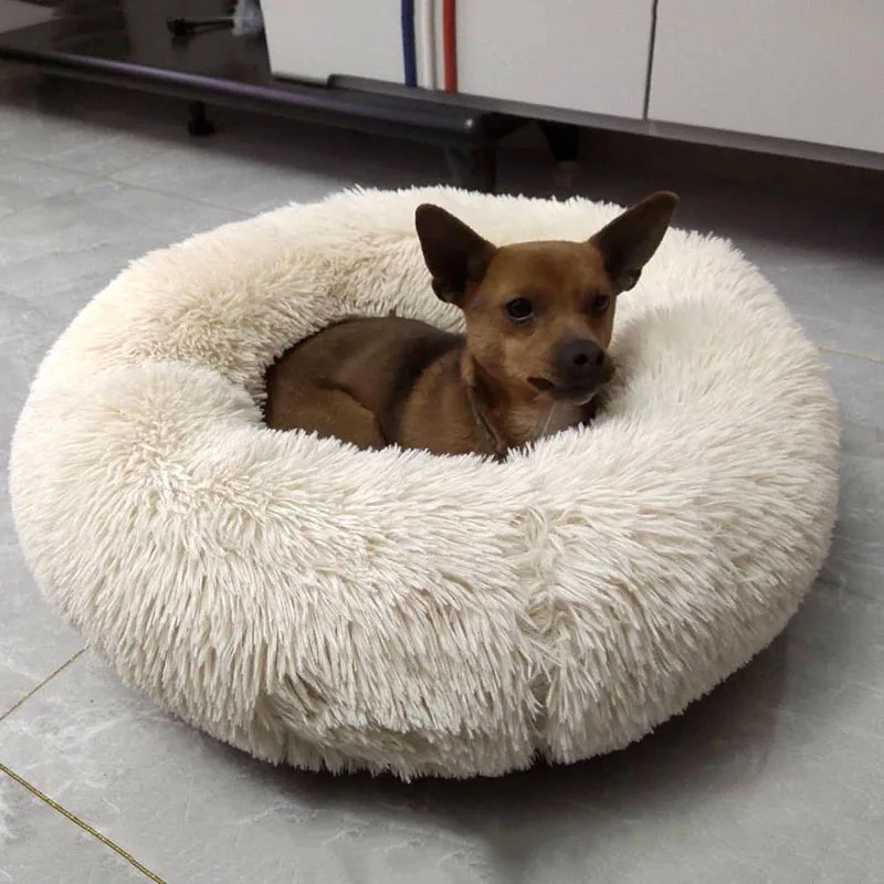 Подушка коврик для собак и кошек теплый глубокий спальный мешок щенков