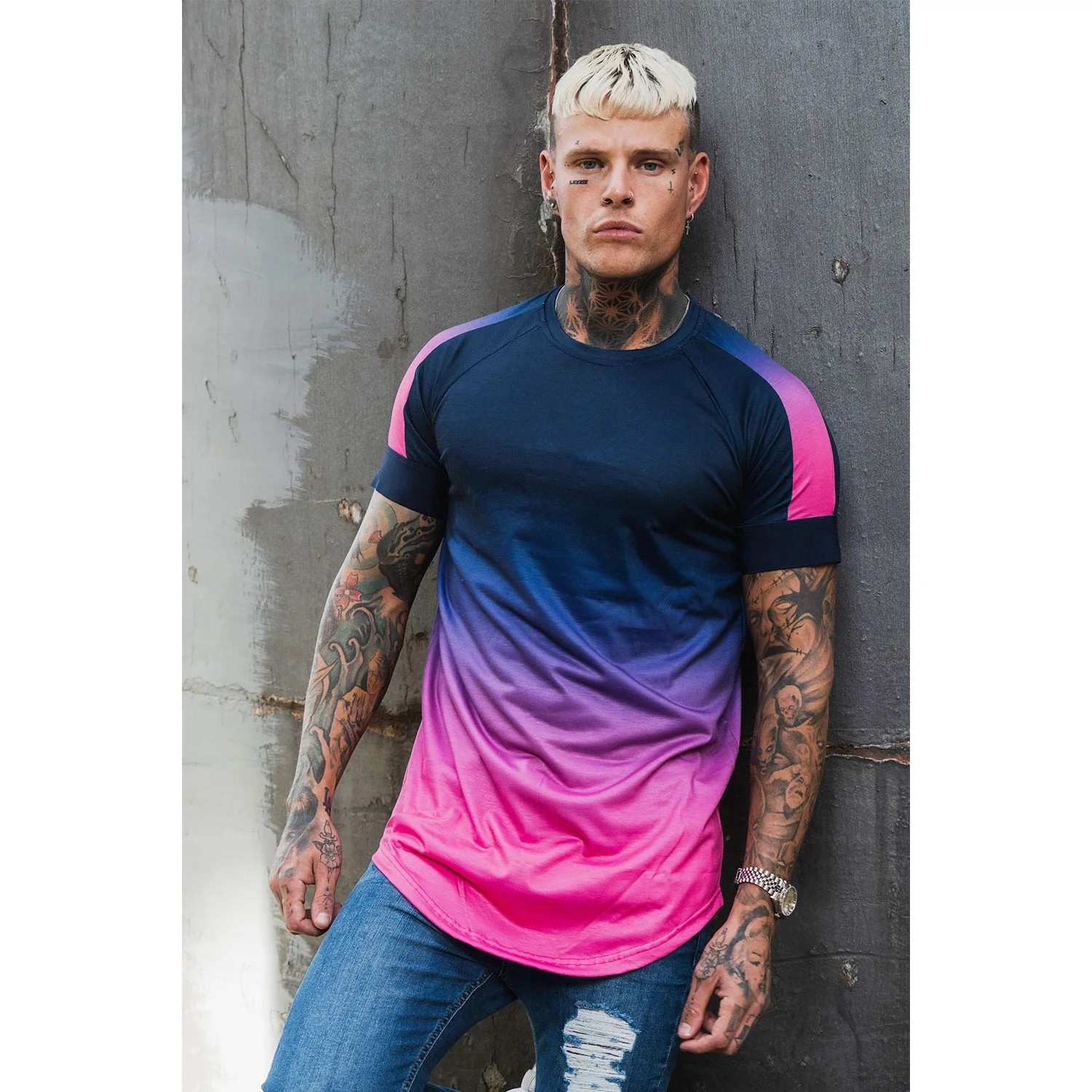 2021 New Gradient Print Men's Fashion Vintage T-shirt Oversized Streetwear Trend Tee Mens Clothing Summer Short Sleeve T Shirts 
2021 New Gradient Print Men's Fashion Vintage T-shirt Oversized Streetwear Trend Tee Mens Clothing Summer Short Sleeve T Shirts