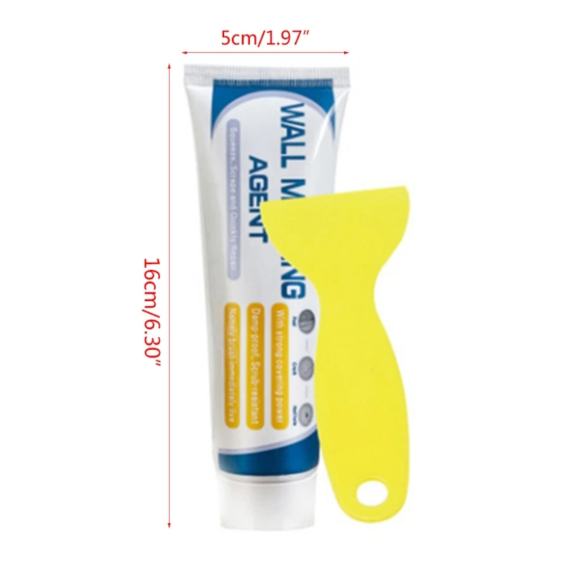 1 Set Universal Wall Patch Grout Ointment Crack Repair Cream Construction Tool Drywall Patch for Holes, Graffiti, Crack
1 Set Universal Wall Patch Grout Ointment Crack Repair Cream Construction Tool Drywall Patch for Holes, Graffiti, Crack