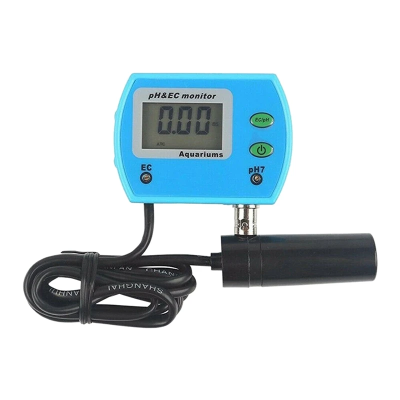 2 in 1 Water Quality Tester Pool Monitor Meter Mini Multifunction PH / EC BS Tester EU Plug
2 in 1 Water Quality Tester Pool Monitor Meter Mini Multifunction PH / EC BS Tester EU Plug