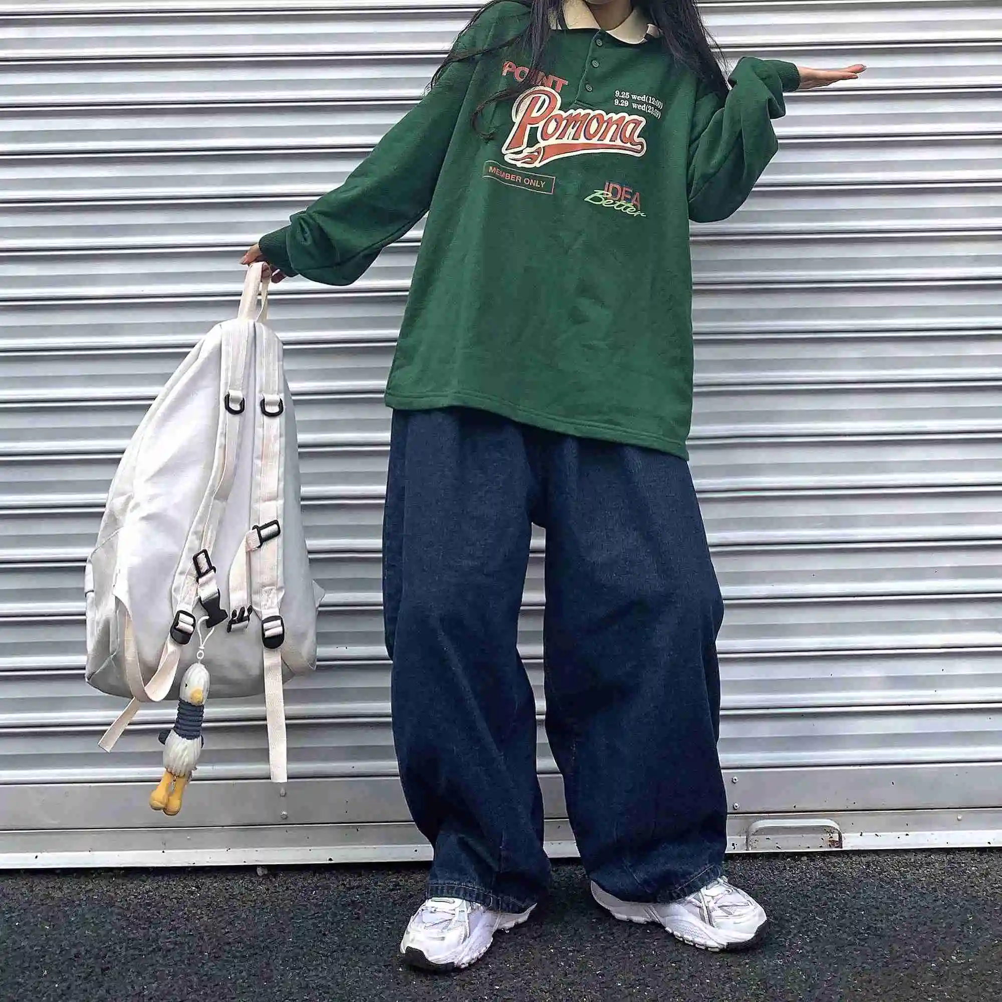 Jeans for Women 2021 Autumn and Winter Korean Loose Street Straight All-matching Lantern Wide Leg Fashion
Jeans for Women 2021 Autumn and Winter Korean Loose Street Straight All-matching Lantern Wide Leg Fashion