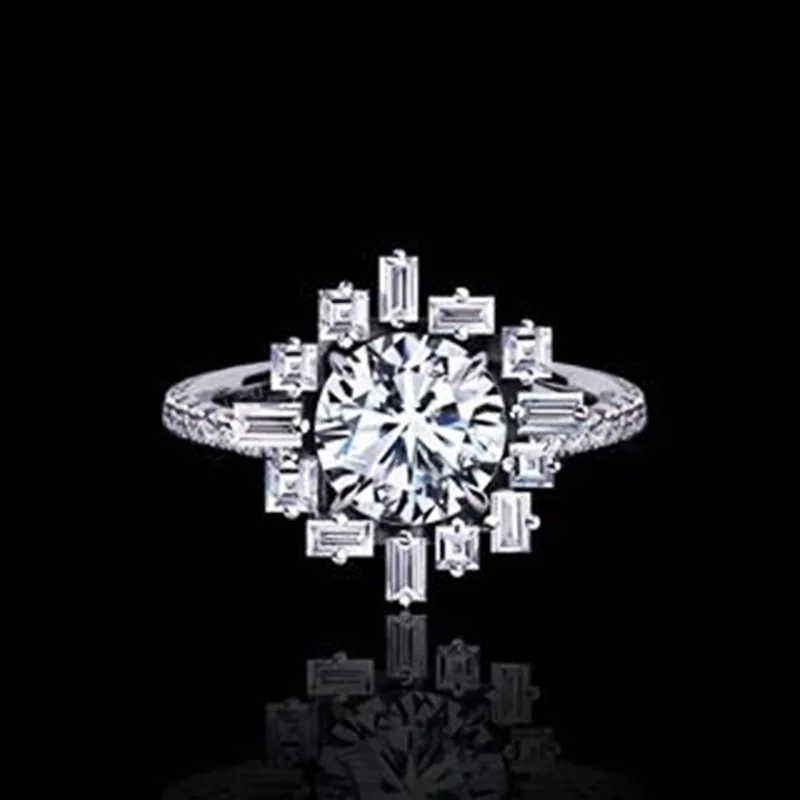 Luxury Silver Color Geometric Ring Elegant White CZ Stone Rings For Women Wedding Proposal Fashion Jewelry Gift A4C332
Luxury Silver Color Geometric Ring Elegant White CZ Stone Rings For Women Wedding Proposal Fashion Jewelry Gift A4C332