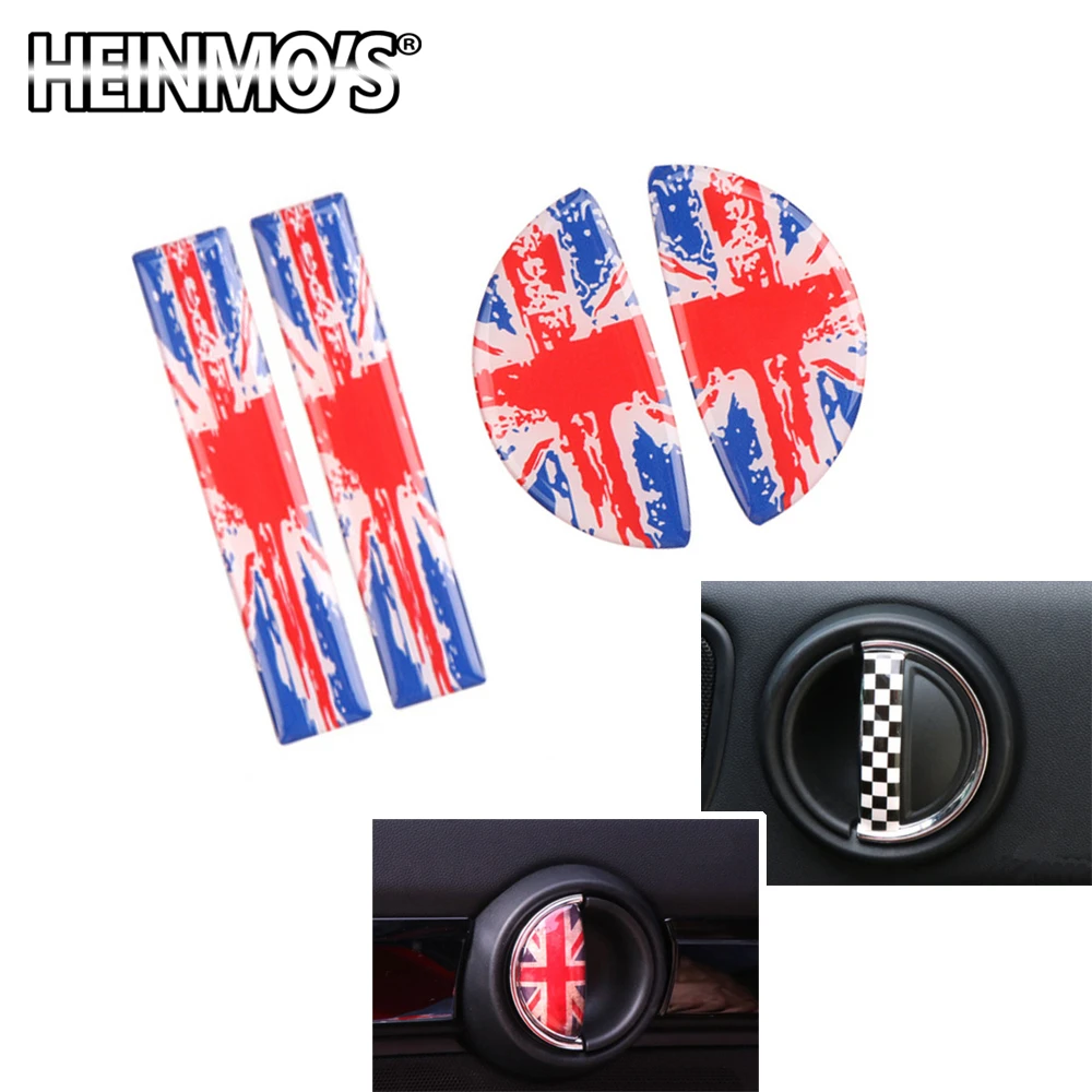 Наклейка на дверную ручку для Mini Cooper Country man F 54 55 56 57 60|Наклейки салона авто| |