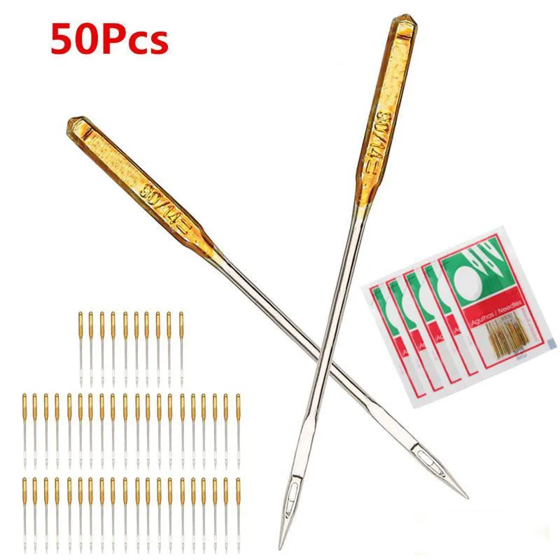 50pcs/Set Household Sewing Machine Needles For Brother Singer Janome Juki Also Fit Old Sewing Macine 11/70、14/90、16/100、18/110
50pcs/Set Household Sewing Machine Needles For Brother Singer Janome Juki Also Fit Old Sewing Macine 11/70、14/90、16/100、18/110