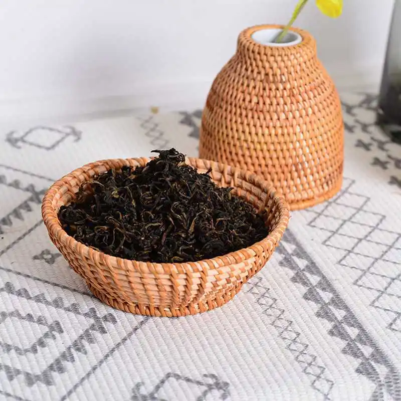 Rattan Handwoven Bread Storage Tray Dinner Coffee Breakfast Serving Tray Food Storage Basket Fruit Drink Snack Tea Coffee Plate
Rattan Handwoven Bread Storage Tray Dinner Coffee Breakfast Serving Tray Food Storage Basket Fruit Drink Snack Tea Coffee Plate