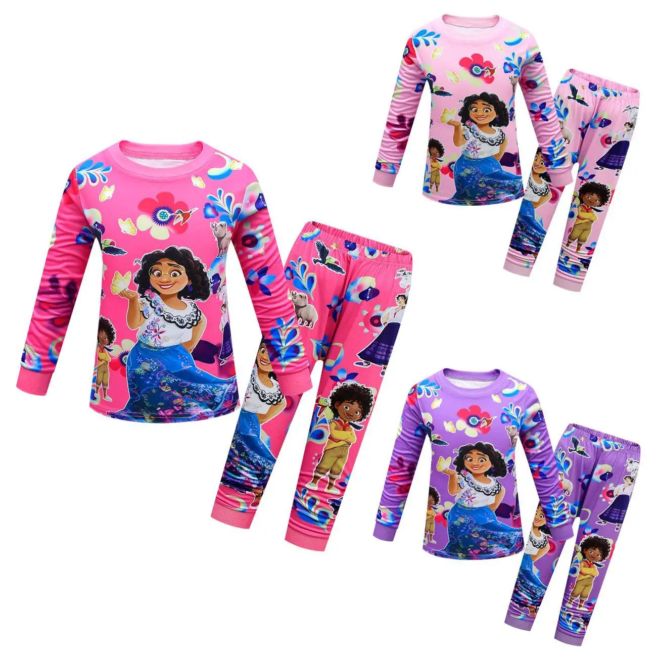 2022 European and American Spring and Autumn Children's Two-Piece Encanto Girl Cute Homewear Suit Long-Sleeved Trousers 3-10Y
2022 European and American Spring and Autumn Children's Two-Piece Encanto Girl Cute Homewear Suit Long-Sleeved Trousers 3-10Y