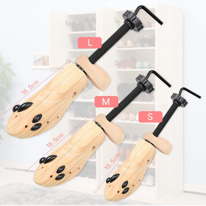Closet Pine Wood Shoe Support Adjustable Shoe Size Stretch Expansion Tool Expander Shoe Racks Organizers
Closet Pine Wood Shoe Support Adjustable Shoe Size Stretch Expansion Tool Expander Shoe Racks Organizers