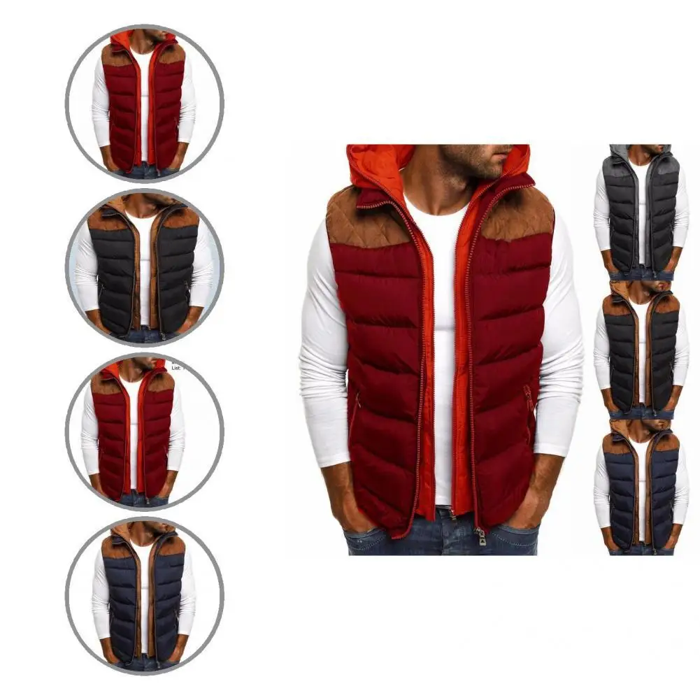 Жилет мужской утепленный, удобный утепленный жилет без рукавов, на молнии, с капюшоном, Повседневная зимняя безрукавка
Жилет мужской утепленный, удобный утепленный жилет без рукавов, на молнии, с капюшоном, Повседневная зимняя безрукавка