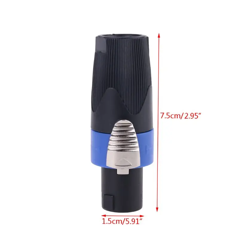 2021 New New And Original For NEUTRIK Type NL4FX Speakon 4Pole Plug Male Speaker Connectors CONNECTOR
2021 New New And Original For NEUTRIK Type NL4FX Speakon 4Pole Plug Male Speaker Connectors CONNECTOR