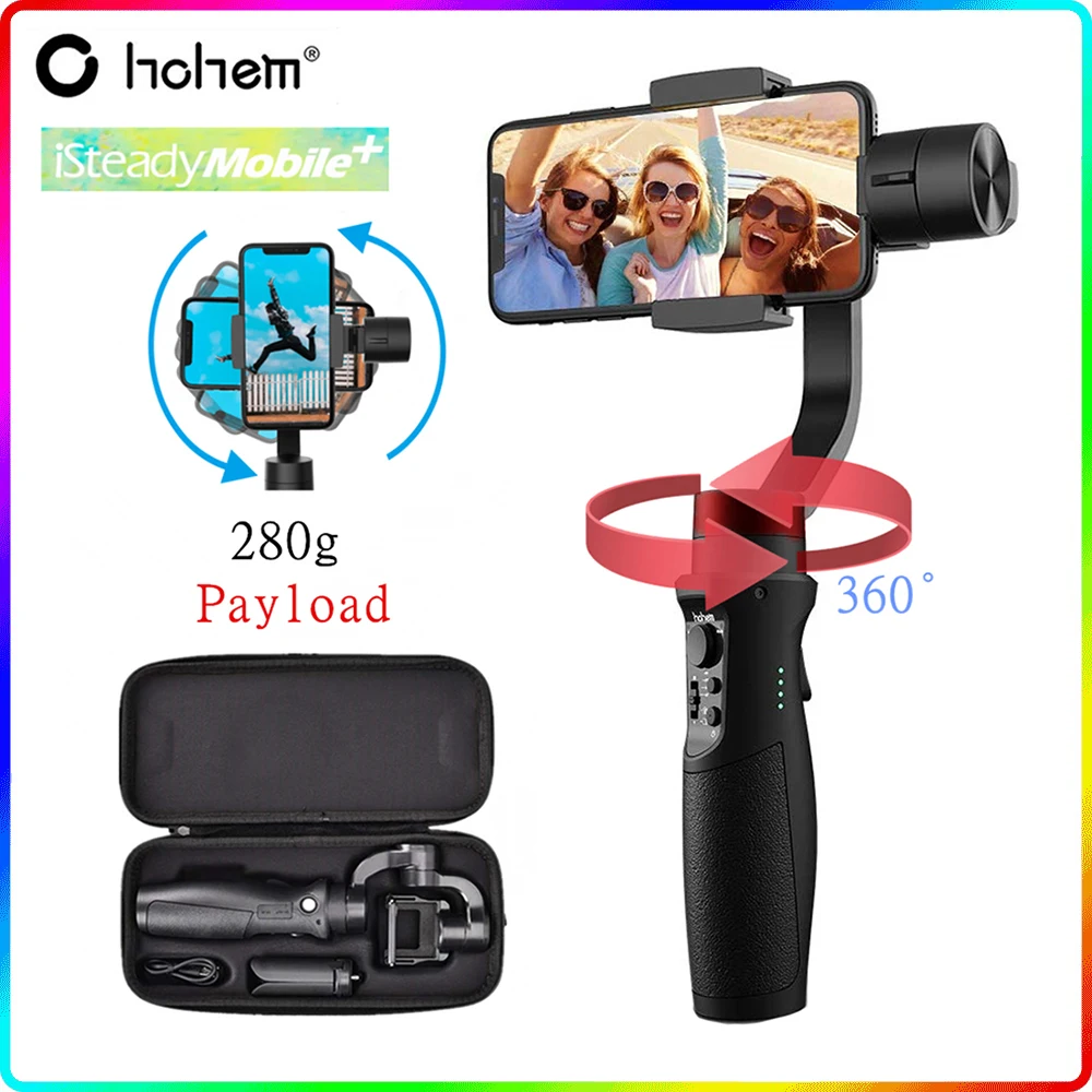 3-осевой Карманный стабилизатор Hohem iSteady Mobile Plus для iPhone 13, 12 Pro Max, 11, XS, X, Samsung S20, Huawei, Gopro
3-осевой Карманный стабилизатор Hohem iSteady Mobile Plus для iPhone 13, 12 Pro Max, 11, XS, X, Samsung S20, Huawei, Gopro