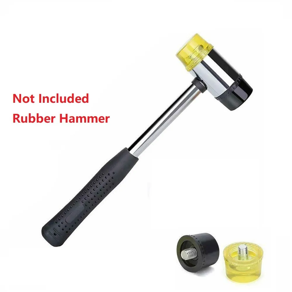 1 Pair Double Face Tap Rubber Hammer Head 25-40mm Yellow And Black Nylon Heads Window Beads Hammers Nylon Head Rubber Mallet
1 Pair Double Face Tap Rubber Hammer Head 25-40mm Yellow And Black Nylon Heads Window Beads Hammers Nylon Head Rubber Mallet
