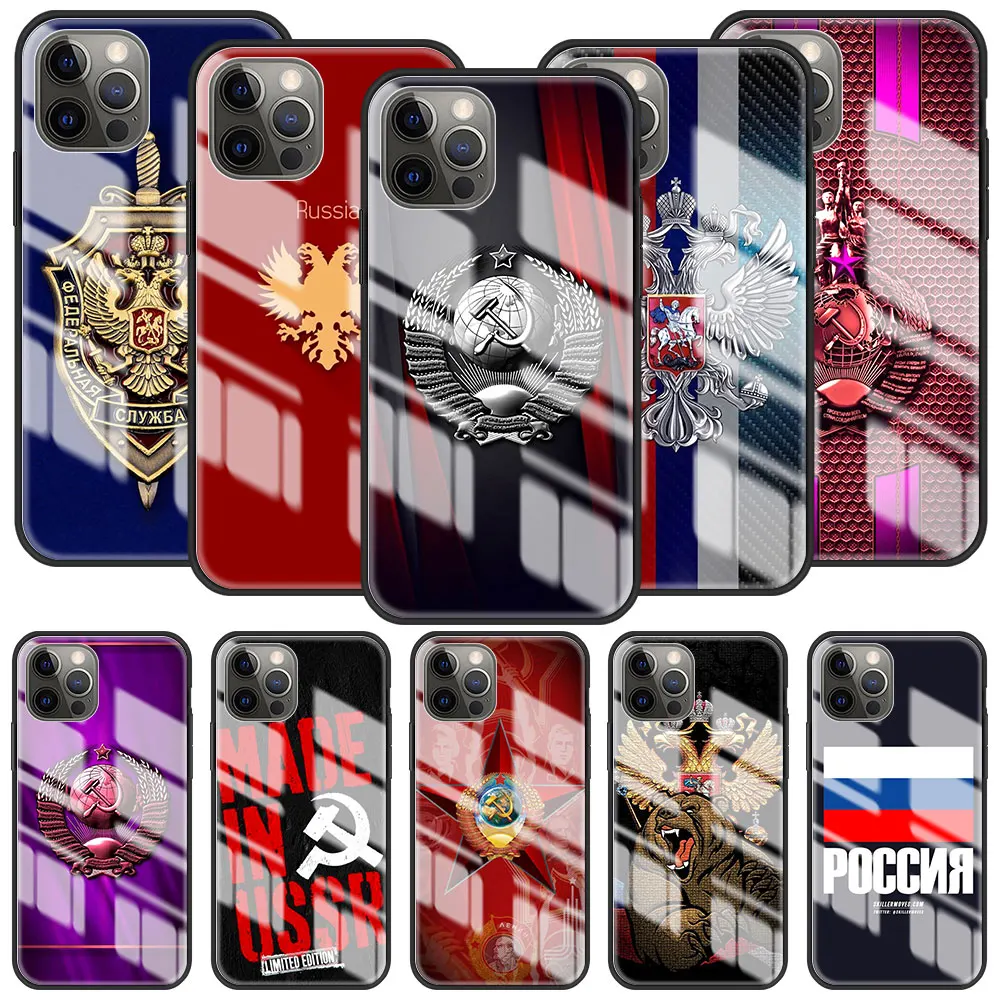 Стеклянный чехол для iPhone 11 12 Pro 7 8 XR X 6 6S Plus 5 XS Max SE закаленный силиконовый с мягкими
