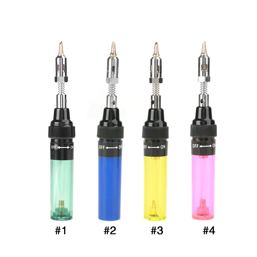 Cordless Butane Gas Blow Torch Soldering Iron Gun Welding Pen Tool Adjustable Flame Temperature 1300 Degree Gas Soldering Iron
Cordless Butane Gas Blow Torch Soldering Iron Gun Welding Pen Tool Adjustable Flame Temperature 1300 Degree Gas Soldering Iron