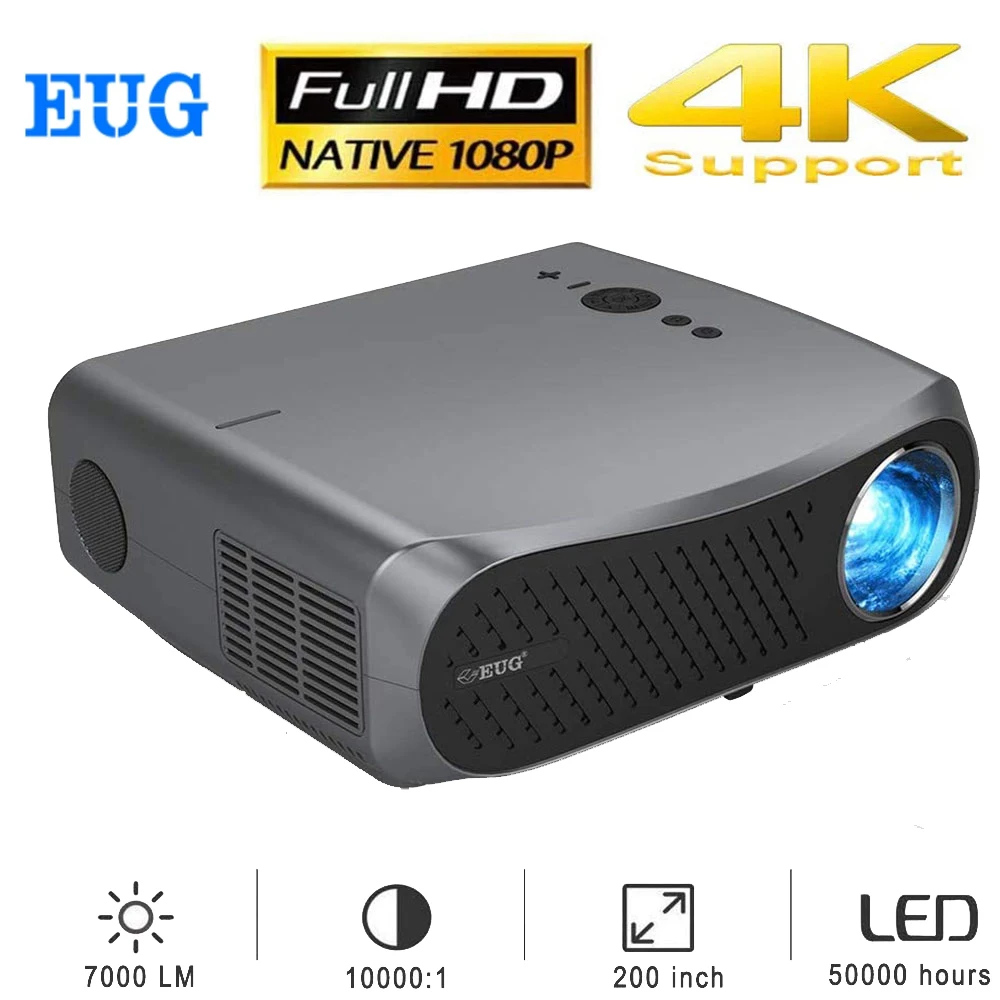 900D Full HD 1080P Projectors LCD 1920x1080 Support 4K Resolution For Home Cinema Theater Gaming Outdoor Movie With Large Screen
900D Full HD 1080P Projectors LCD 1920x1080 Support 4K Resolution For Home Cinema Theater Gaming Outdoor Movie With Large Screen