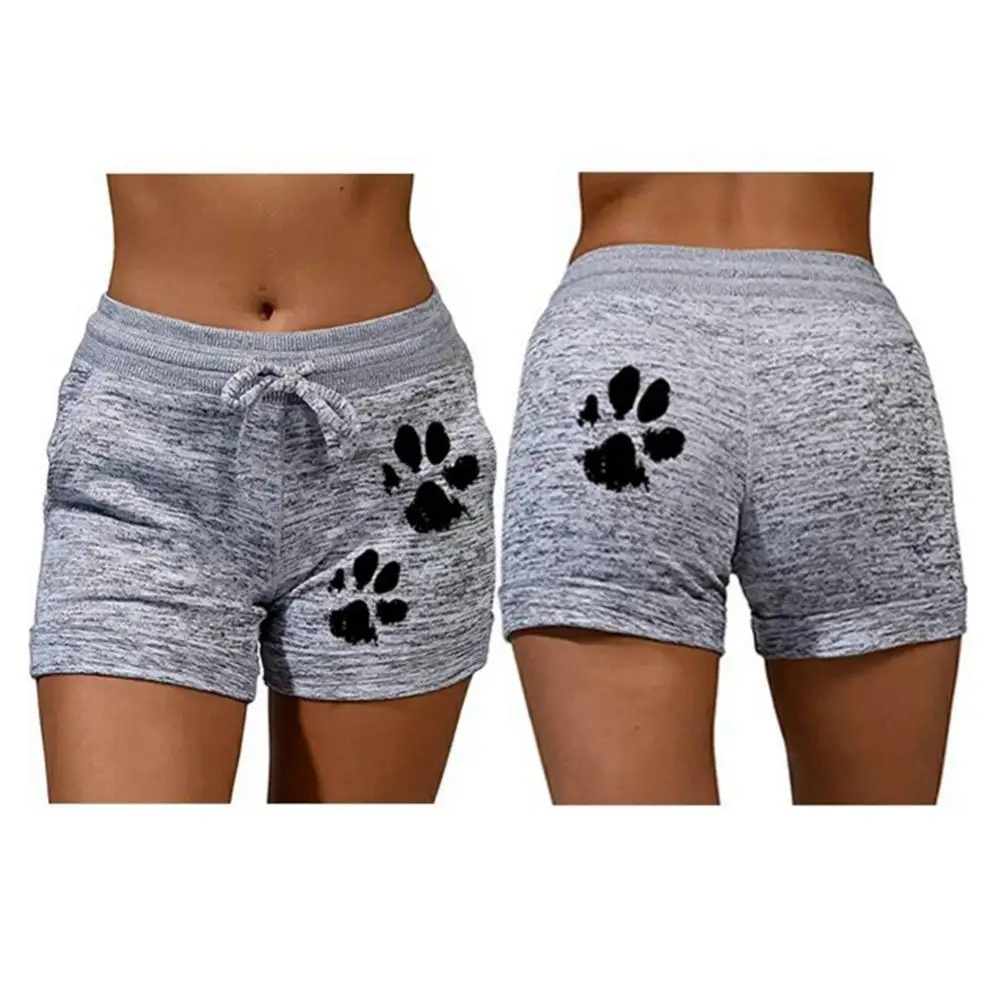 2020 woman shorts Women High Waist Cats Claw Print Drawstring Quick Dry Elastic Sports Shorts Women's Clothing женские шорты
2020 woman shorts Women High Waist Cats Claw Print Drawstring Quick Dry Elastic Sports Shorts Women's Clothing женские шорты