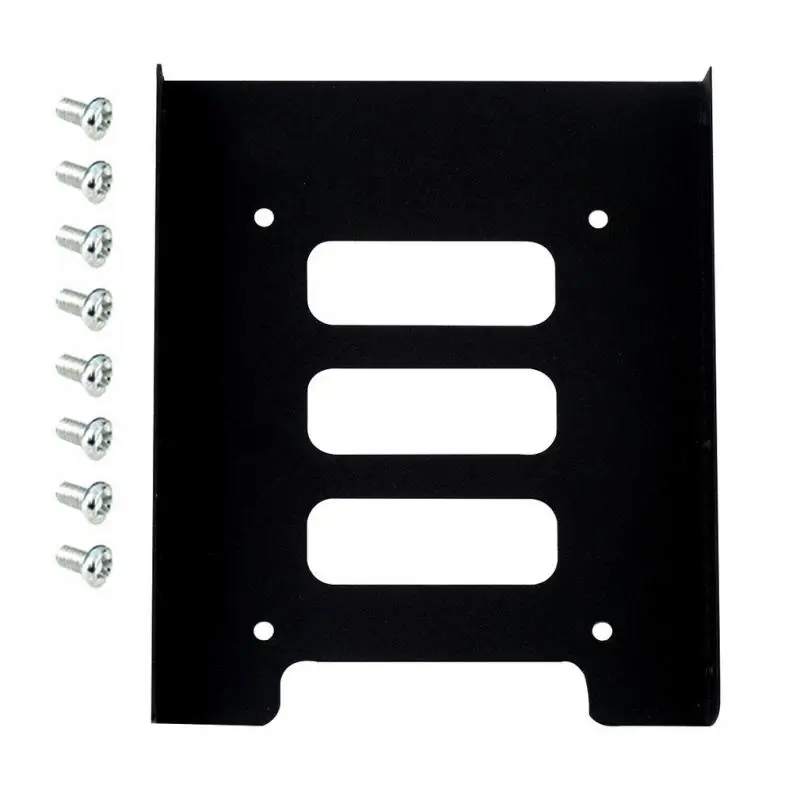 Useful 2.5 Inch SSD HDD To 3.5 Inch Metal Mounting Adapter Bracket Dock Screw Hard Drive Holder For PC Hard Drive Enclosure 2021
Useful 2.5 Inch SSD HDD To 3.5 Inch Metal Mounting Adapter Bracket Dock Screw Hard Drive Holder For PC Hard Drive Enclosure 2021