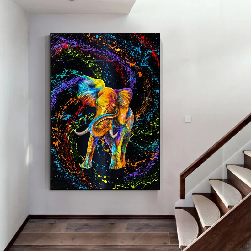 Color Abstract Elephant Owl Canvas Painting Poster Animal Wall Art Canvas Wall Pictures for Living Room Home Decor Boys Room
Color Abstract Elephant Owl Canvas Painting Poster Animal Wall Art Canvas Wall Pictures for Living Room Home Decor Boys Room