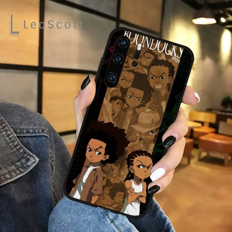 

The Boondocks Comedy Cartoon anime phone case for Huawei honor Mate P 9 10 20 30 40 Pro 10i 7 8 a x Lite nova 5t