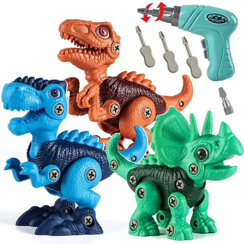 Dinosaur Toys For Children Screwdriver Drill Set For 3 6 Year Old Kid DIY Puzzle Simulation Dinosaur Electric Drill Toys For Boy
Dinosaur Toys For Children Screwdriver Drill Set For 3 6 Year Old Kid DIY Puzzle Simulation Dinosaur Electric Drill Toys For Boy