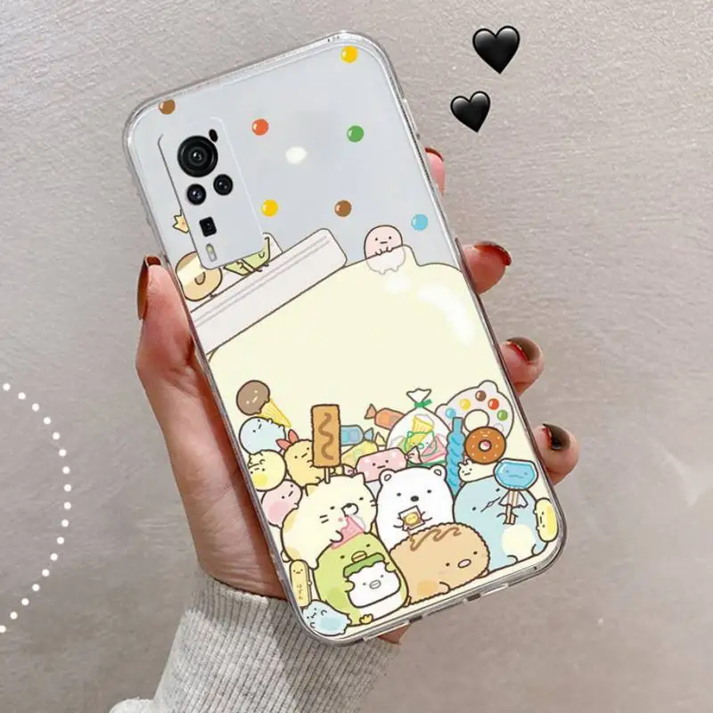 sumikko gurash cartoon cute Phone Case Transparent for vivo v y iqoo 3 15 17 19 5 70 51 52 30 20 s se
sumikko gurash cartoon cute Phone Case Transparent for vivo v y iqoo 3 15 17 19 5 70 51 52 30 20 s se