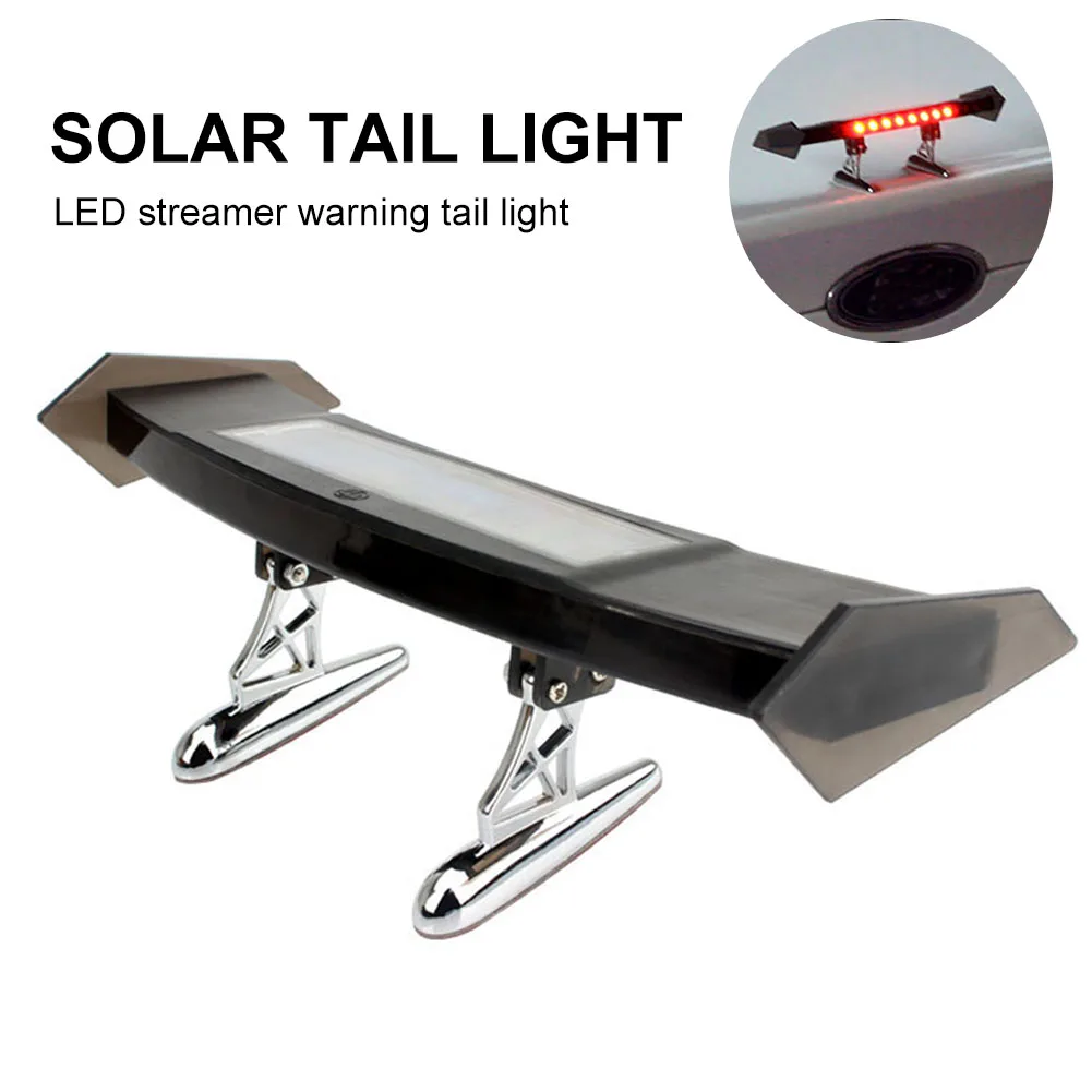 Car Brake Light Solar Powered LED Spoiler Mini Rear Wing Taillight Vibration Sensor LED Warning Lamp Turn Signal Car Accessories
Car Brake Light Solar Powered LED Spoiler Mini Rear Wing Taillight Vibration Sensor LED Warning Lamp Turn Signal Car Accessories