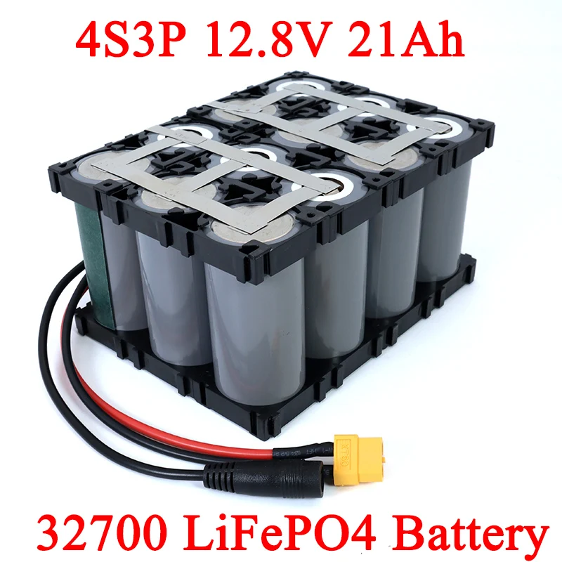 Аккумулятор Lifepo4 32700, 4S3P 12,8 в 21ач с максимальным балансом мощности 20 А 60 А для электрических лодок, непрерывный источник питания 12 В
Аккумулятор Lifepo4 32700, 4S3P 12,8 в 21ач с максимальным балансом мощности 20 А 60 А для электрических лодок, непрерывный источник питания 12 В