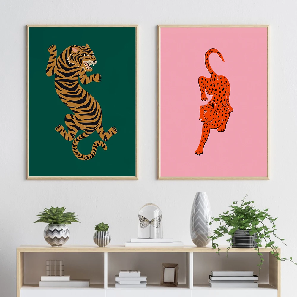 Креативная животная Тигр Леопард Картина на холсте искусство скандинавские плакаты и принты настенные картины для гостиной украшение без ...
Креативная животная Тигр Леопард Картина на холсте искусство скандинавские плакаты и принты настенные картины для гостиной украшение без ...