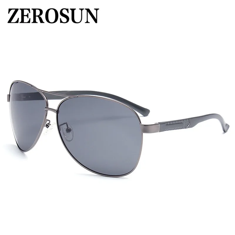 

Vazrobe Oversized Polarized Sunglasses Men Wide Face Spring Hinge Sun Glasses for Man Driving Fishing Big Huge Sunglass Polar