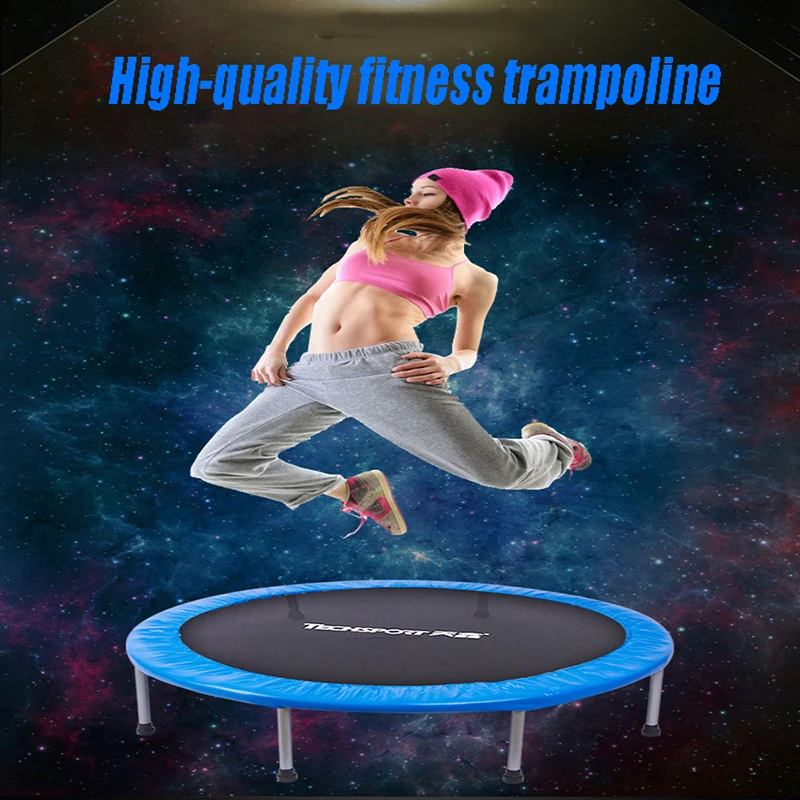 High Quality 48 Inches Folding Portable Round Mute Trampoline For Kids Adult Super Springs Fitness Trampoline With Safety Cover
High Quality 48 Inches Folding Portable Round Mute Trampoline For Kids Adult Super Springs Fitness Trampoline With Safety Cover