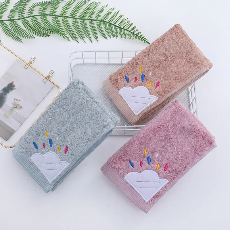34x76cm Bamboo Fiber Cotton Cloud Thicken Plain Couple Family Bathroom Adult Cleansing Hand Towel
34x76cm Bamboo Fiber Cotton Cloud Thicken Plain Couple Family Bathroom Adult Cleansing Hand Towel