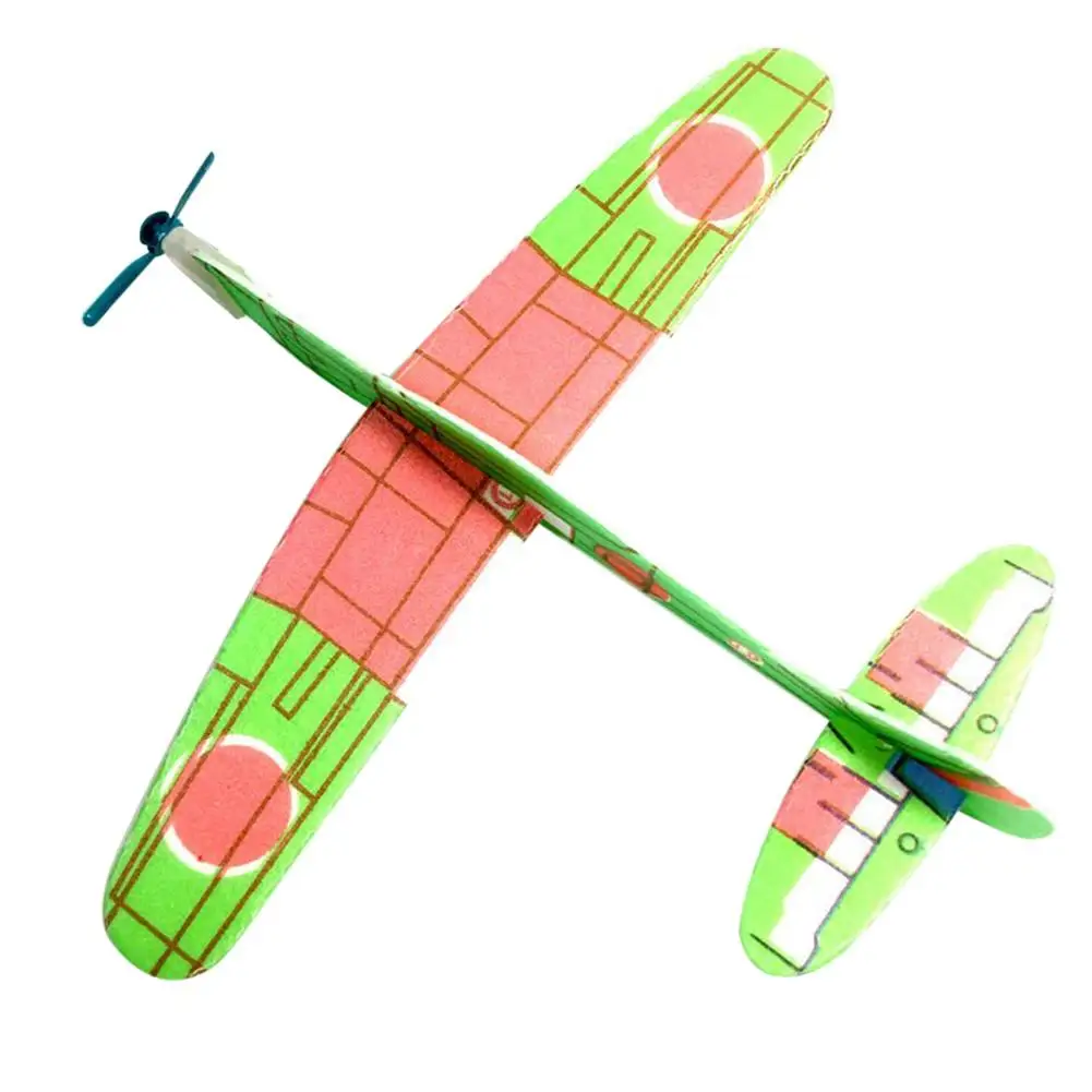 

Big Good quality Hand Launch Throwing Glider Aircraft Inertial Foam EPP Airplane Toy Children Plane Model Outdoor Fun Toys