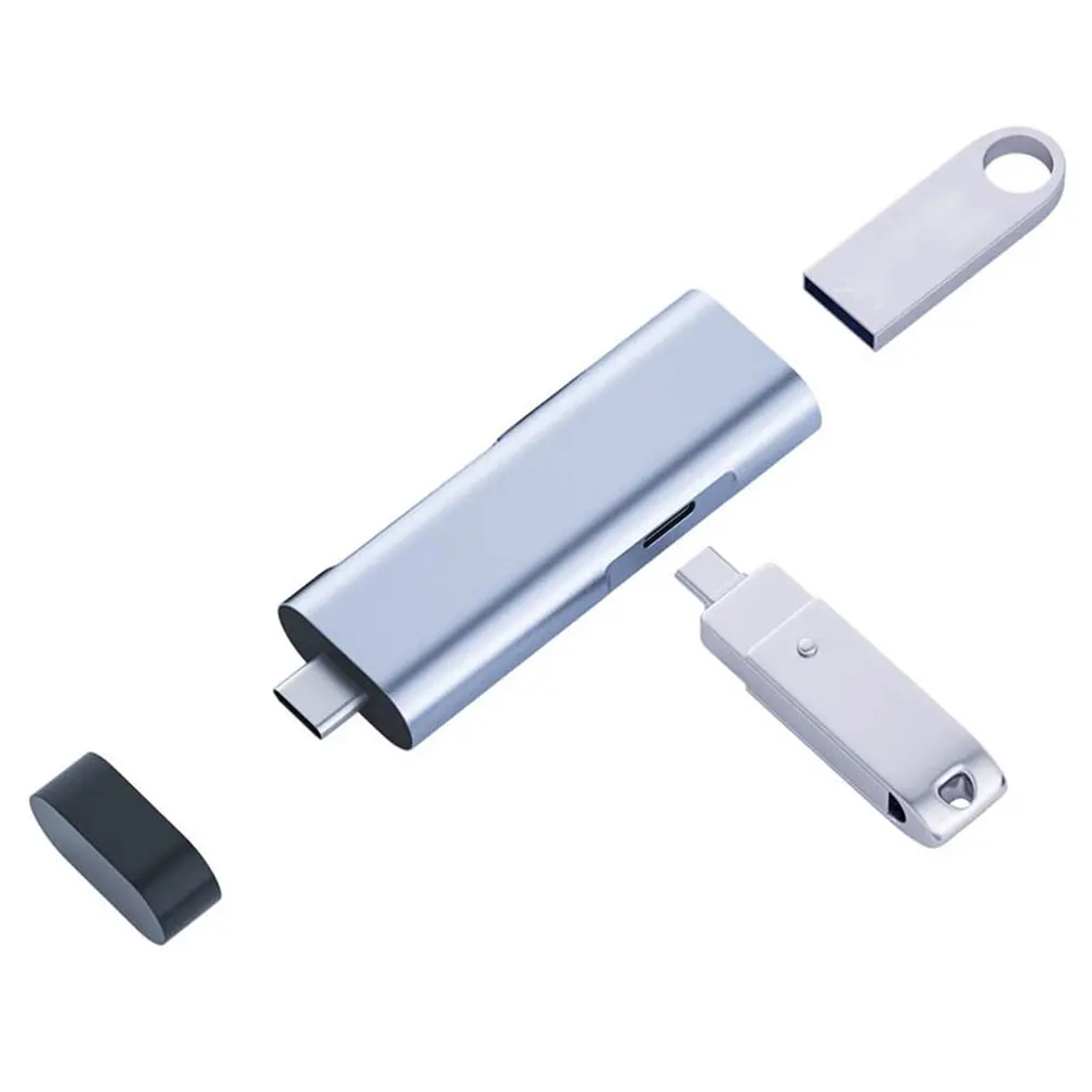 Type-c Card Reader Type-c Multi-function Mobile Phone OTG Computer Dual-use Digital Camera USB Card Reader
Type-c Card Reader Type-c Multi-function Mobile Phone OTG Computer Dual-use Digital Camera USB Card Reader
