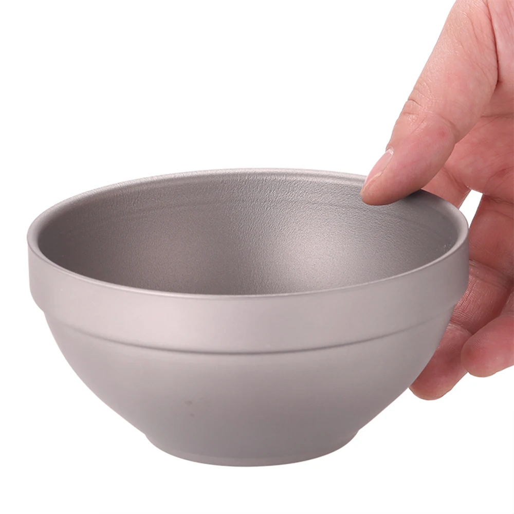 Lixada 450ml Ultralight Titanium Bowl Food Fruit Container with Carry Bag Outdoor Camping Flatware Hiking Picnic Tableware
Lixada 450ml Ultralight Titanium Bowl Food Fruit Container with Carry Bag Outdoor Camping Flatware Hiking Picnic Tableware