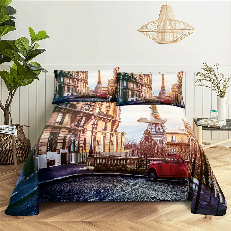 Cityscape 0.9/1.2/1.5/1.8/2.0m Digital Printing Polyester Bed Flat Sheet With Pillowcase Print Bedding Set
Cityscape 0.9/1.2/1.5/1.8/2.0m Digital Printing Polyester Bed Flat Sheet With Pillowcase Print Bedding Set